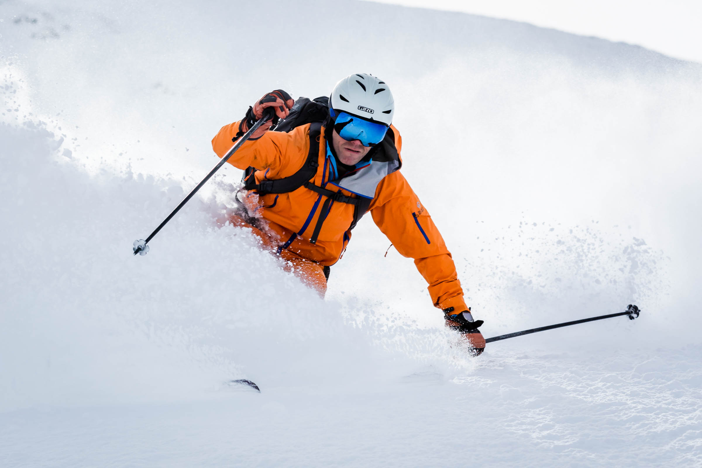 This is a photo of Nature, Outdoors, Person, Human, Helmet, Clothing, Apparel, Snow, Piste, Sport, Sports, Skiing, Adventure, Leisure Activities, Lifejacket, Vest