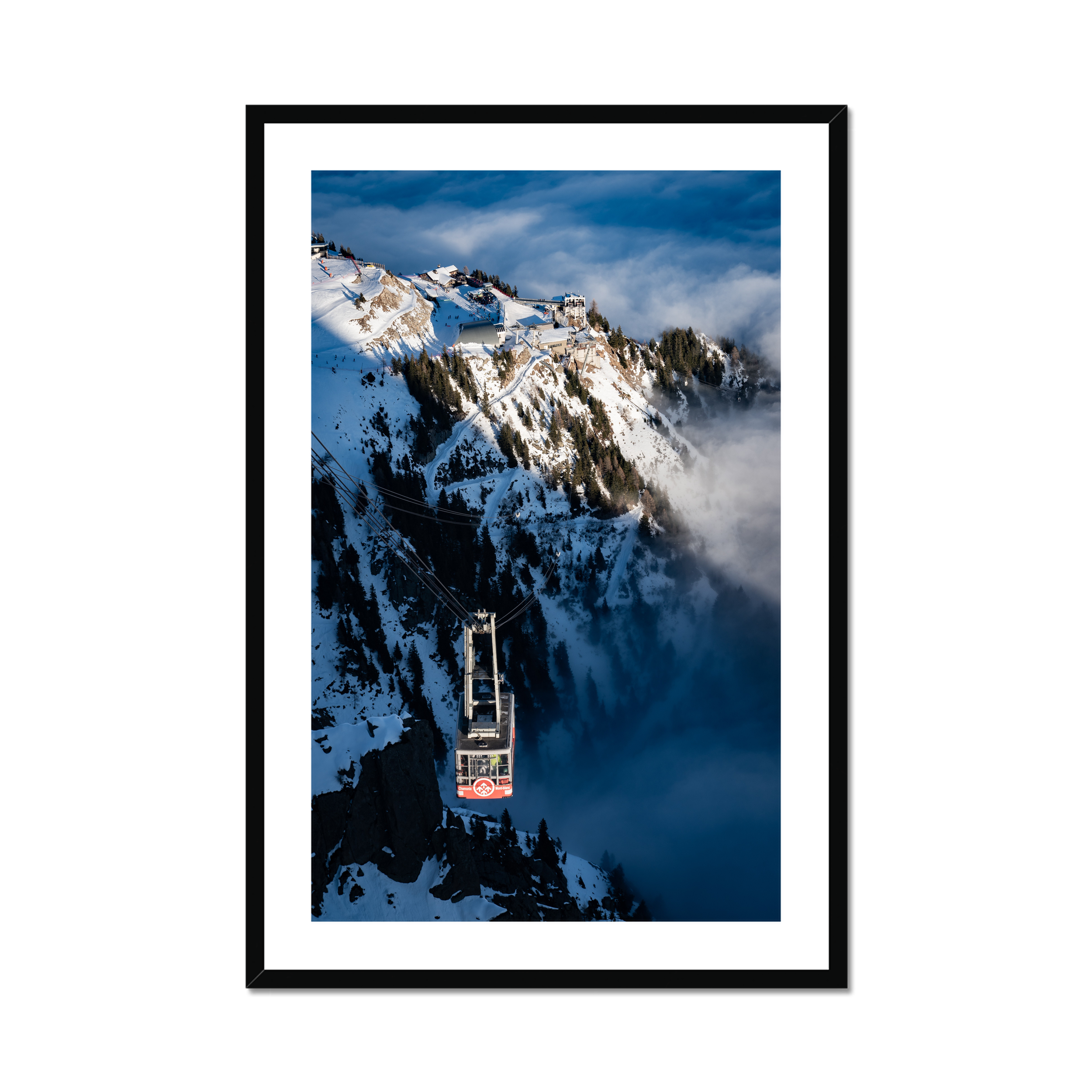 This is a photo of Mountain, Mountain Range, Nature, Outdoors, Peak, Transportation, Vehicle, Snow