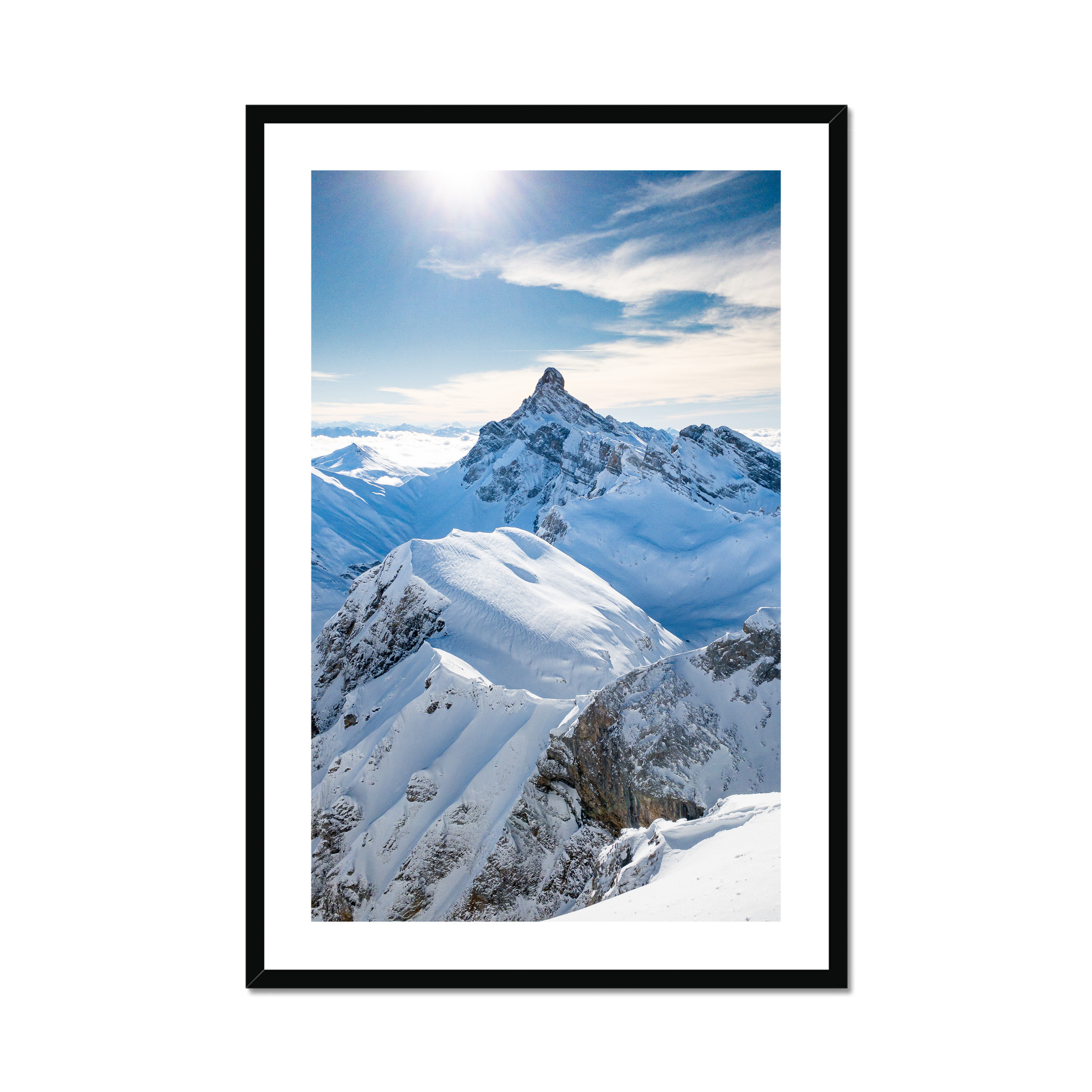 This is a photo of Mountain, Mountain Range, Nature, Outdoors, Peak, Ice, Glacier, Sky, Scenery, Slope, Snow