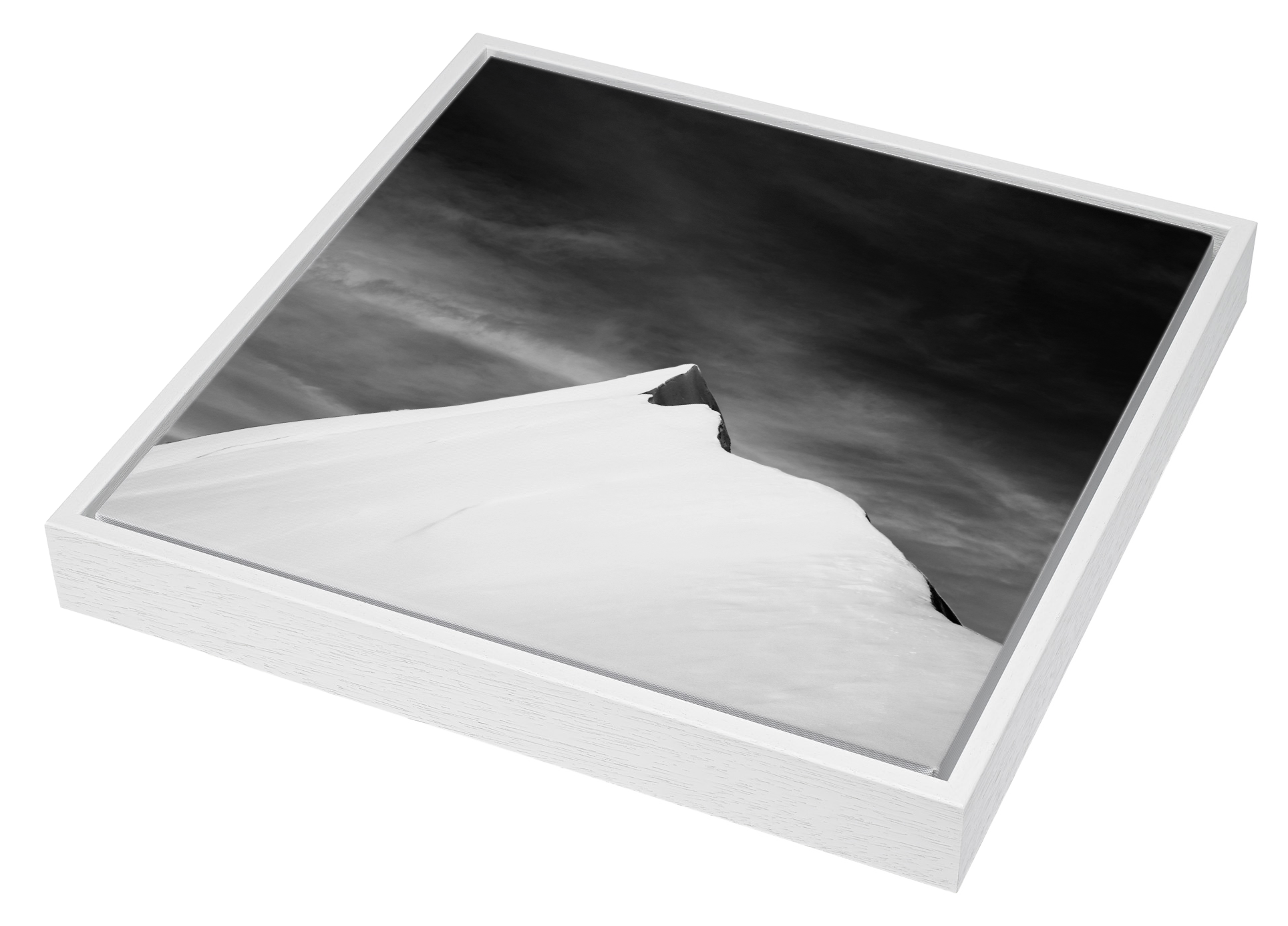 This is a photo of Ice, Outdoors, Nature, Mountain, Mountain Range, Peak